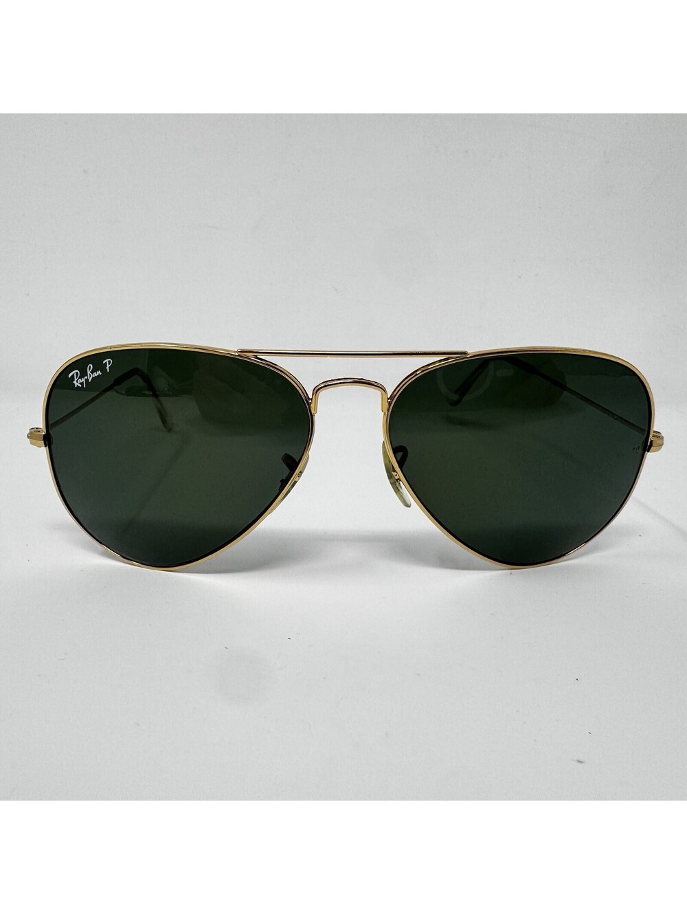 Ray-Ban RB3025 001/58 Gold G-15 Polarized Aviator Sunglasses 58-14